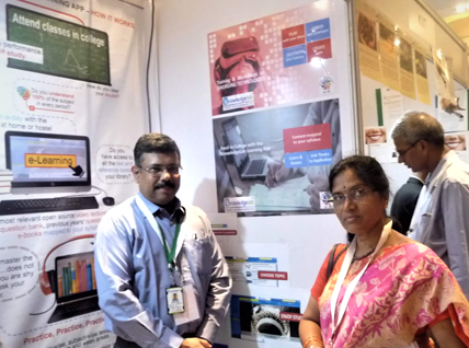 At the IIA exhibition & conference, Vizag.